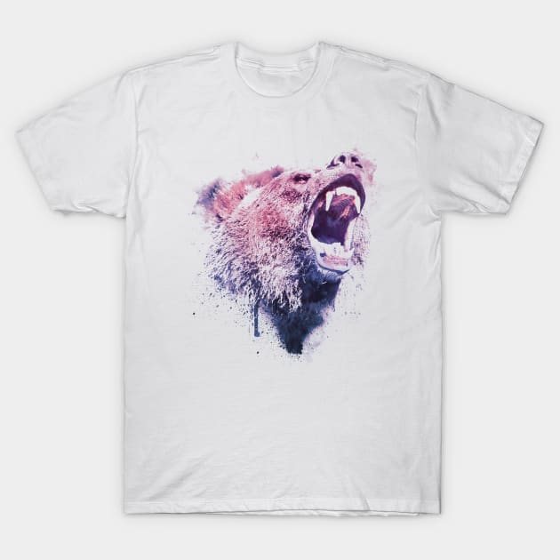Wild Bear T-Shirt by SplatterSign